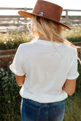 Western Graphic Round Neck T-Shirt